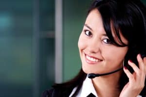 Image of a virtual receptionist providing answering service in Minnesota