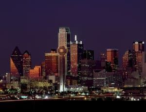 Image of the Dallas, TX skyline