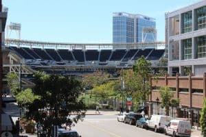 Image of downtown San Diego and Petco Park
