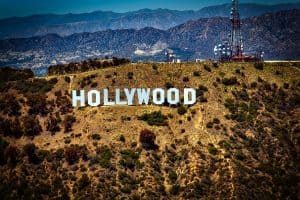Image of the Hollywood sign in Los Angeles, CA