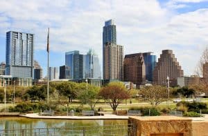 Image of the downtown area of Austin in Texas