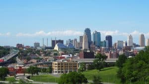 Image of the Kansas City skyline in Missouri