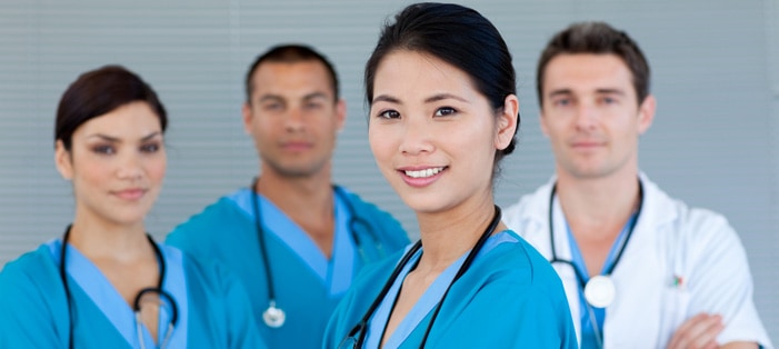 Image of healthcare professionals who use MAP Communications HIPAA compliant medical answering service