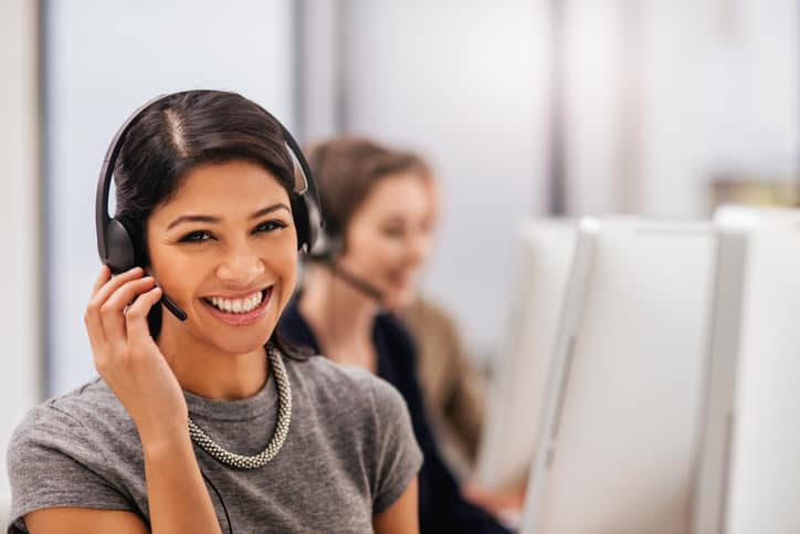 Image of MAP receptionists providing after hours answering service