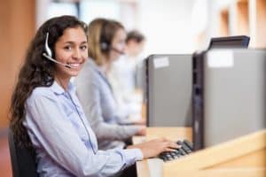 Image of a team or virtual receptionists providing answering service in Arkansas