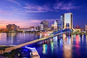 Image of the city of Jacksonville in Florida