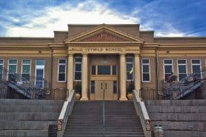 Image of the old Ivywild School in Colorado Springs, Colorado