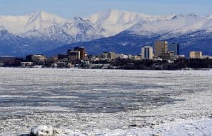 Image of the city where MAP Communications provides call center services in Anchorage, Alaska