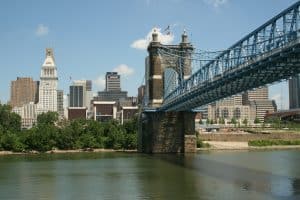 Image of the city where MAP Communications provides call center services in Cincinnati, Ohio