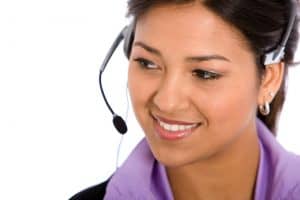 Image of a MAP Communications virtual receptionist providing Cincinnati answering service