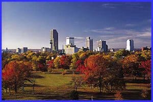 Image of Little Rock, AR where MAP Communications provides call center services
