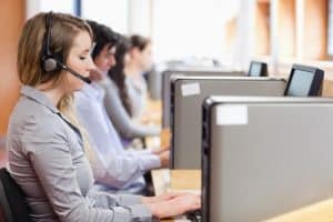 Image of MAP Communications receptionists providing answering services