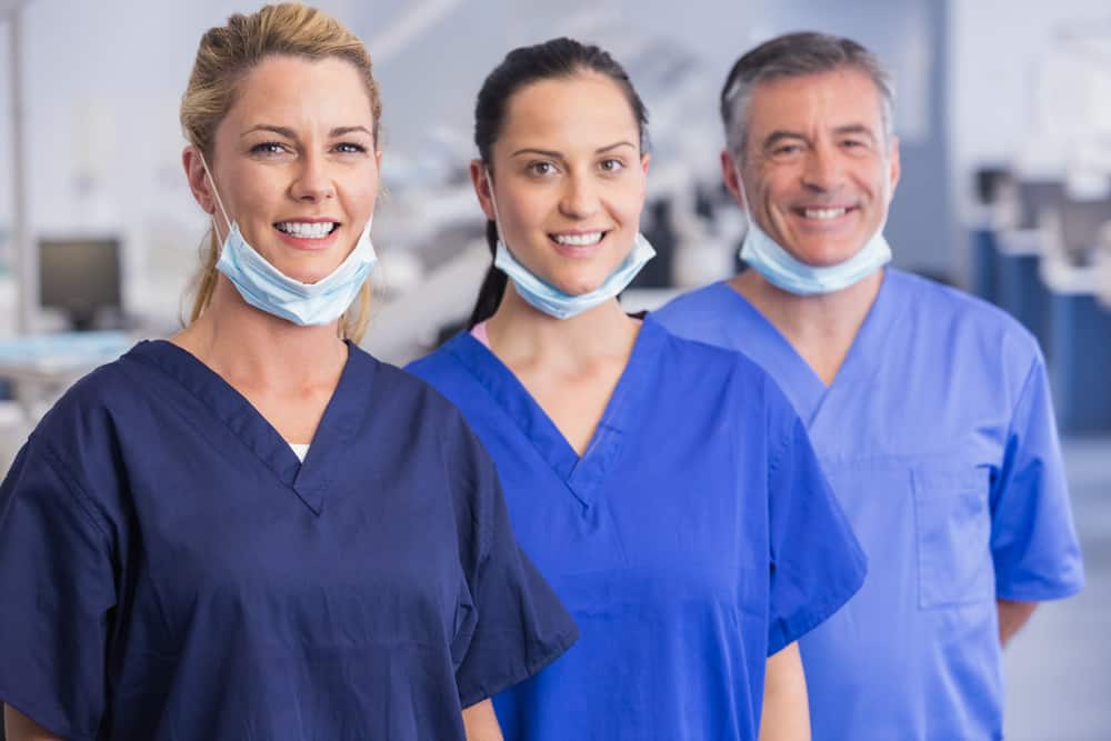 Image of three plastic surgeons